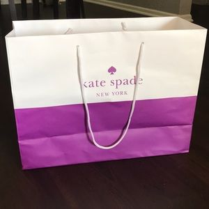 Kate Spade paper shopping bag